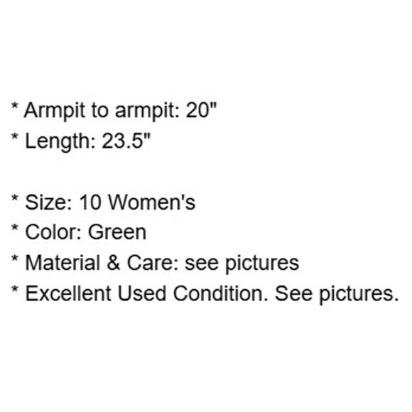 Liz Claiborne Jacket Womens 10 Linen Green Lined Pockets Office Career Vintage - Picture 4 of 13